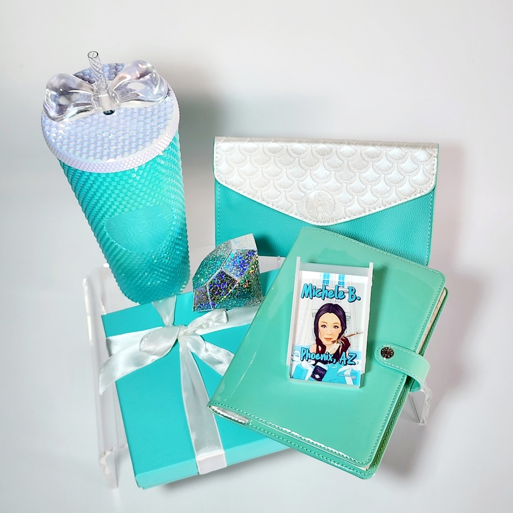 Tiffany Planner Starbucks Studded Bundle
